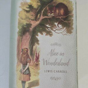 Alice In Wonderland Well Read Book Zip Wallet